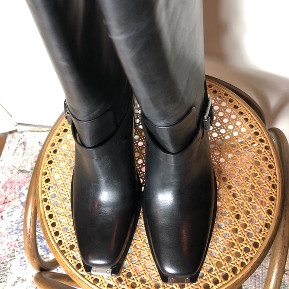 NWT rag & bone Fallon High Boot Black Size 41 - Picture 6 of 8